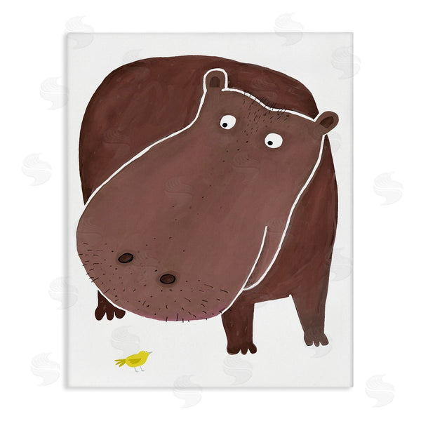 stupell industries Carla Daly | Hippo and Bird Friends