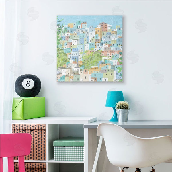 Stupell Industries Carla Daly | Layers Of City Building Rio De Janiero Wall Art