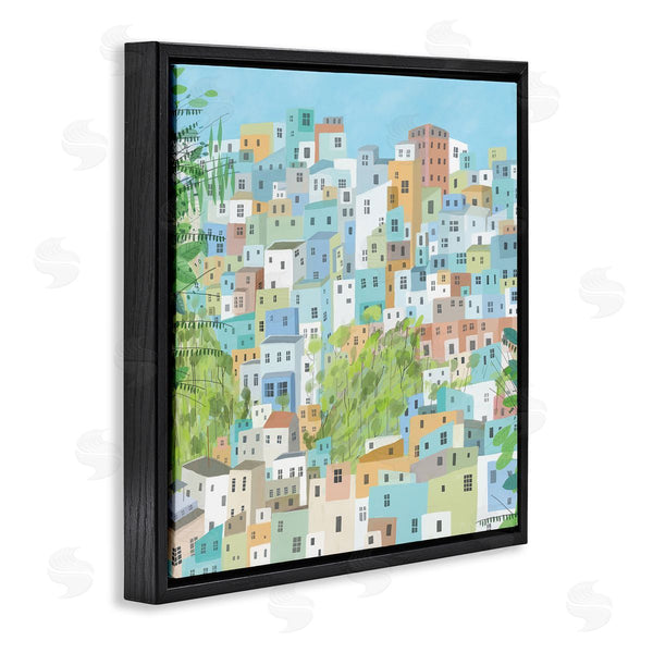 Stupell Industries Carla Daly | Layers Of City Building Rio De Janiero Wall Art