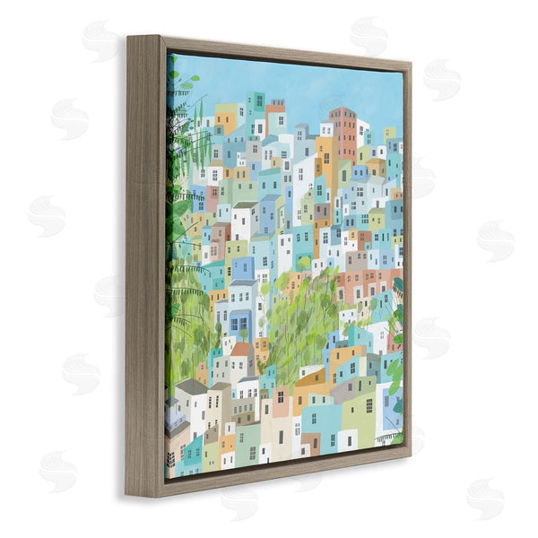 Stupell Industries Carla Daly | Layers Of City Building Rio De Janiero Wall Art