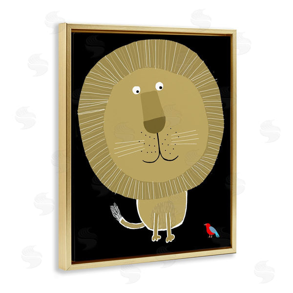 Stupell Industries Carla Daly | Lion And Bird Friends