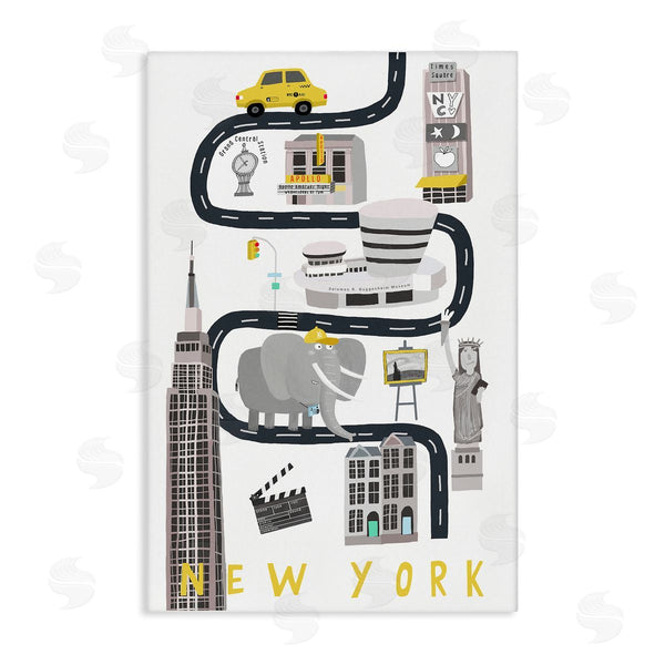 stupell industries Carla Daly | New York Whimsical Travel City