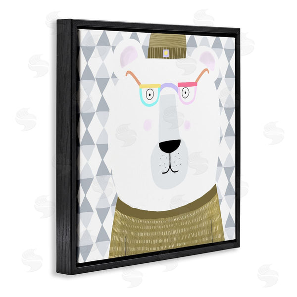 Stupell Industries Carla Daly | Polar Bear In Jumper & Hat