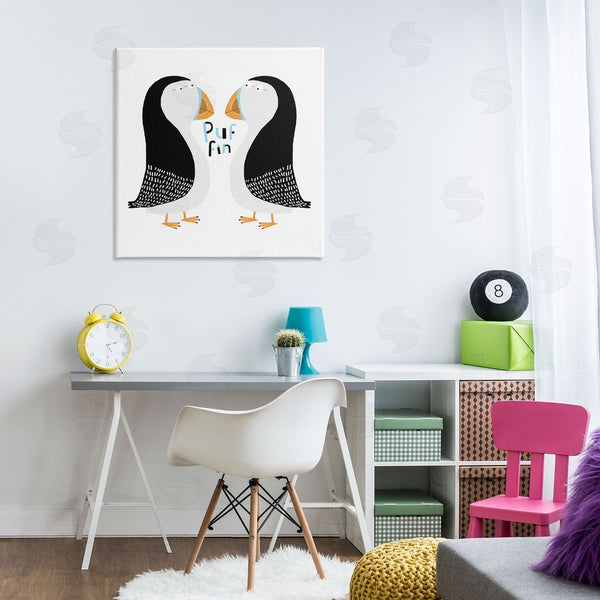 Stupell Industries Carla Daly | Puffin Bird Duo Wall Art