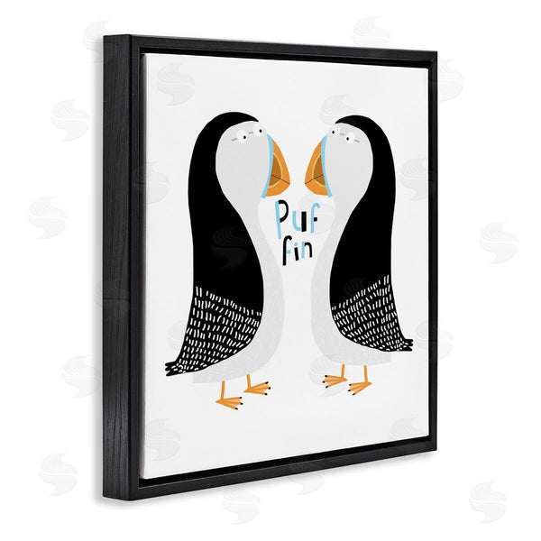 Stupell Industries Carla Daly | Puffin Bird Duo Wall Art