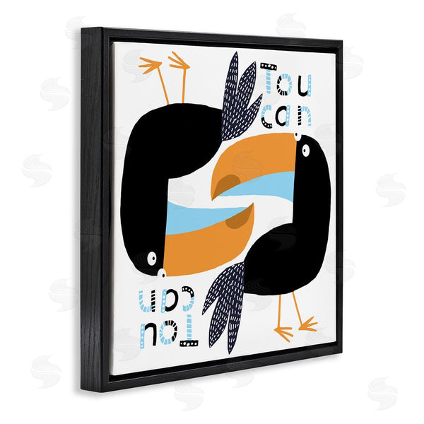 Stupell Industries Carla Daly | Tropical Toucan Birds Wall Art