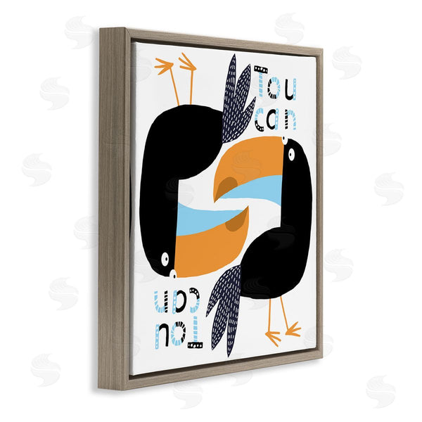 Stupell Industries Carla Daly | Tropical Toucan Birds Wall Art