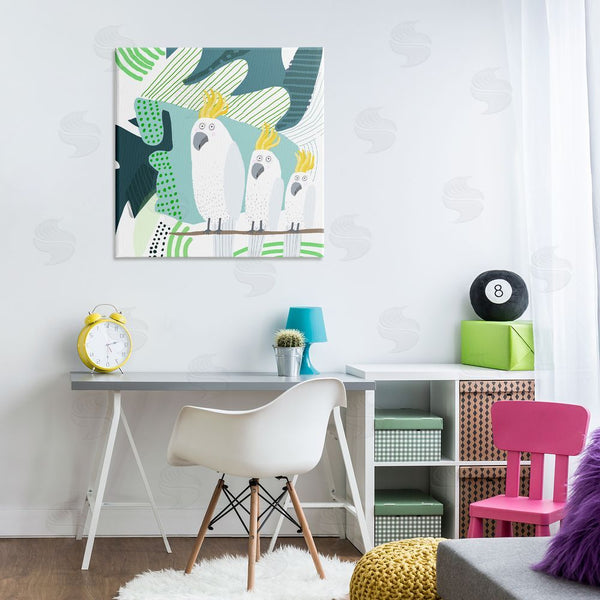 Stupell Industries Carla Daly | Whimsical Patterned Cockatoo Wall Art