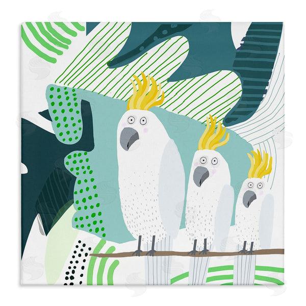 stupell industries Carla Daly | Whimsical Patterned Cockatoo Wall Art