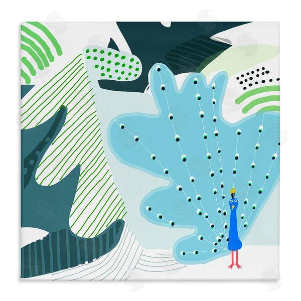 stupell industries Carla Daly | Whimsical Patterned Peacock Wall Art