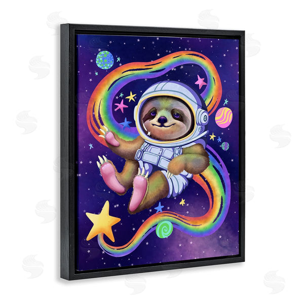 Stupell Industries Carla Morrow | Sloth In Outer Space