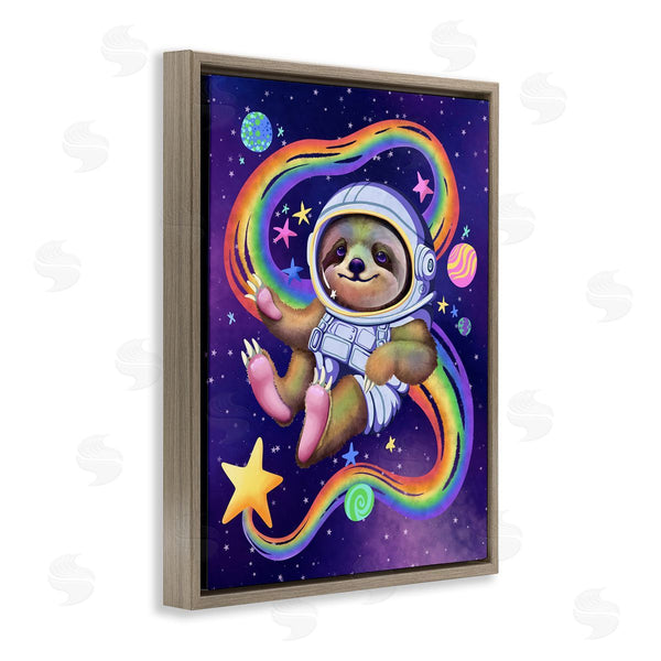 Stupell Industries Carla Morrow | Sloth In Outer Space