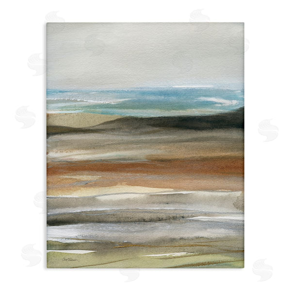 stupell industries Carol Robinson | Abstract Beach Landscape Painting Wall Art