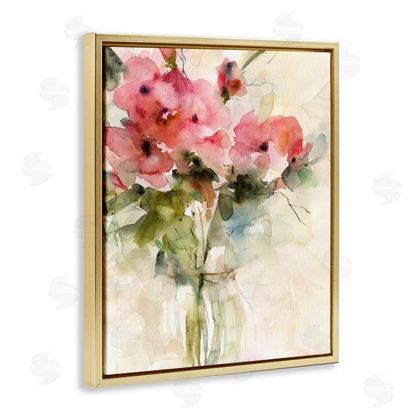 Stupell Industries Carol Robinson | Abstract Blended Pink Bouquet