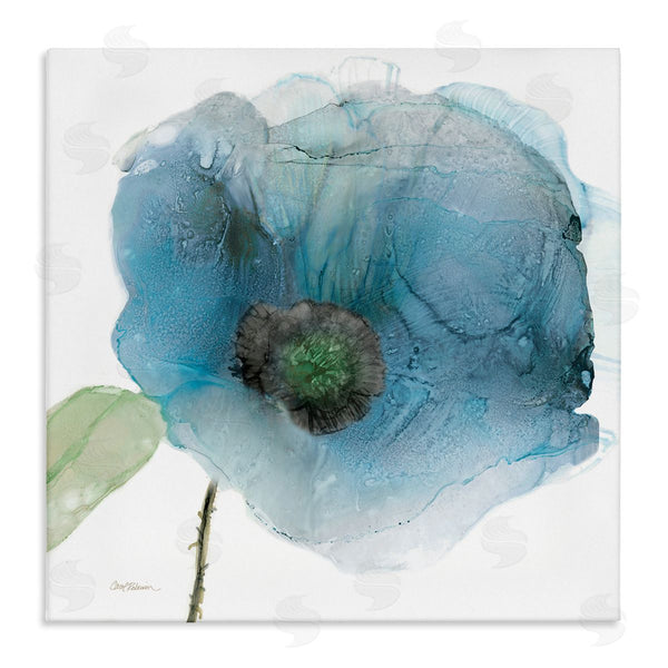 stupell industries Carol Robinson | Abstract Blue Flower Shape Wall Art