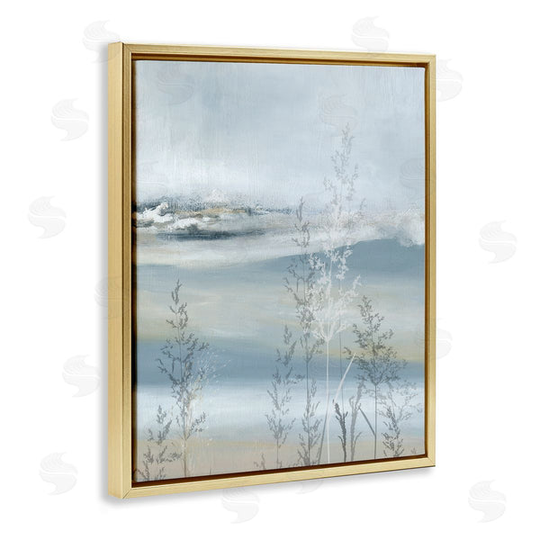 Stupell Industries Carol Robinson | Abstract Blue Landscape