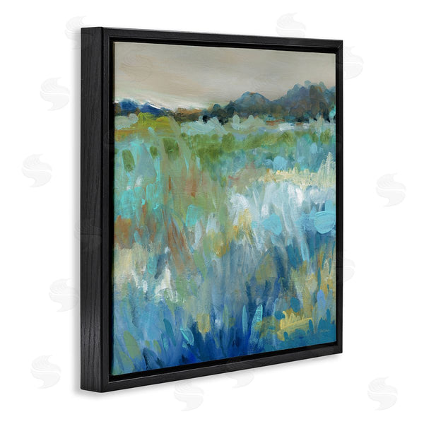 Stupell Industries Carol Robinson | Abstract Blue Meadow