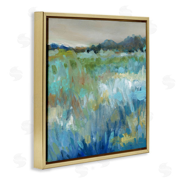 Stupell Industries Carol Robinson | Abstract Blue Meadow