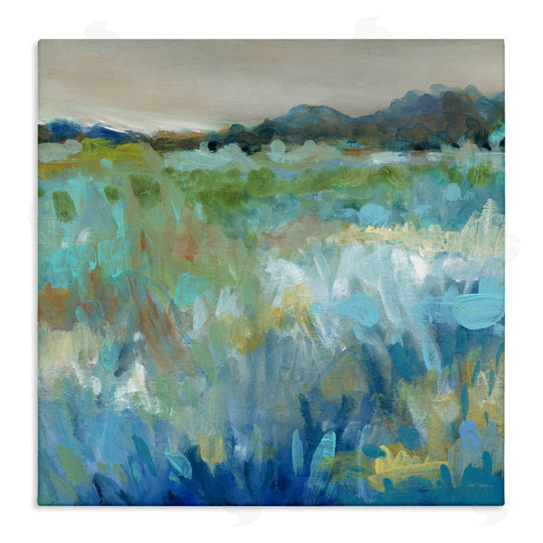 stupell industries Carol Robinson | Abstract Blue Meadow