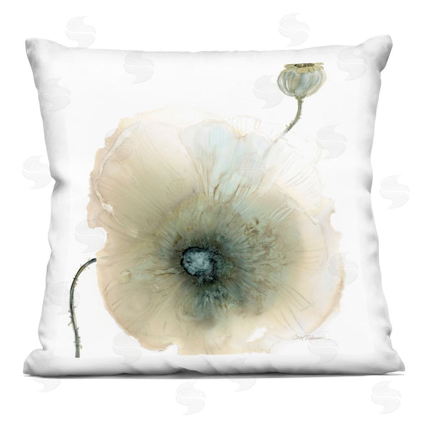 stupell industries Carol Robinson | Abstract Floral Design Budding Blossom Printed Throw Pillow