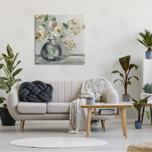 Stupell Industries Carol Robinson | Abstract Flower Blossom Vase Wall Art