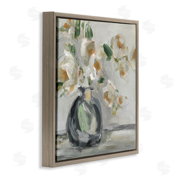 Stupell Industries Carol Robinson | Abstract Flower Blossom Vase Wall Art