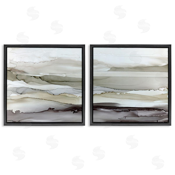 Stupell Industries Carol Robinson | Abstract Watercolor Wave Interpetation