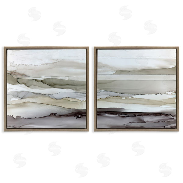Stupell Industries Carol Robinson | Abstract Watercolor Wave Interpetation