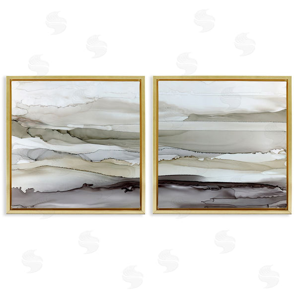 Stupell Industries Carol Robinson | Abstract Watercolor Wave Interpetation