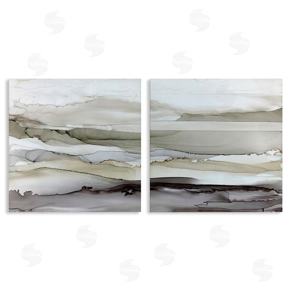 stupell industries Carol Robinson | Abstract Watercolor Wave Interpetation