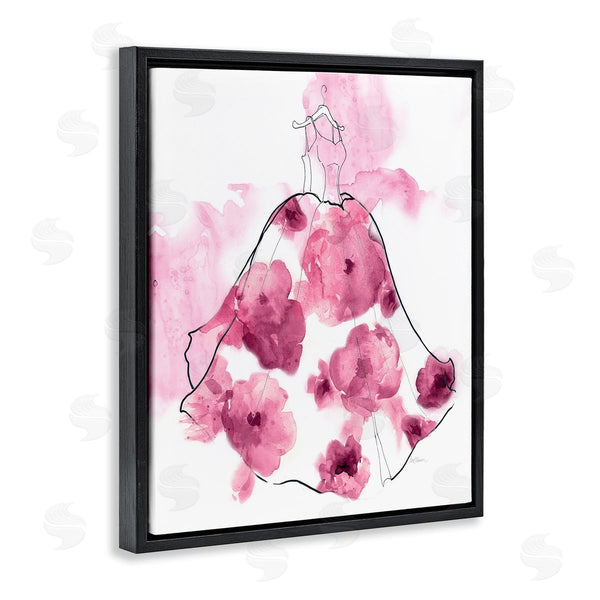 Stupell Industries Carol Robinson | Alluring Flower Dress Abstraction