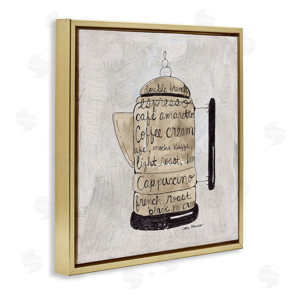 Stupell Industries Carol Robinson | Antique Coffee Kettle