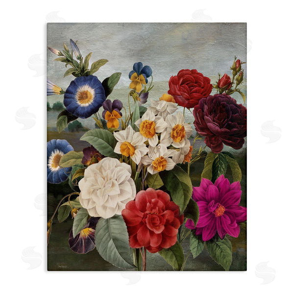 stupell industries Carol Robinson | Assorted Vintage Blooms