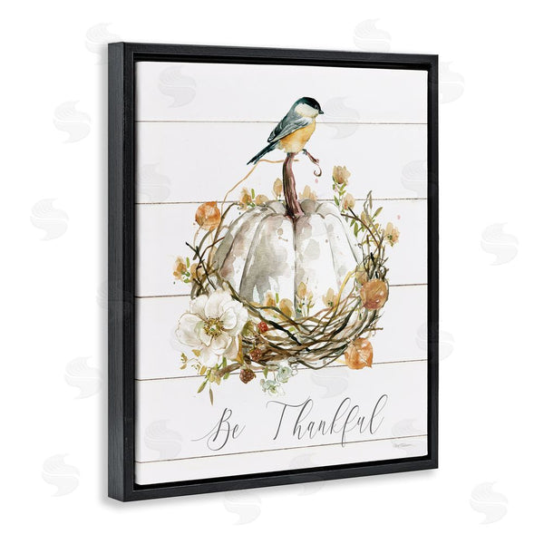 Stupell Industries Carol Robinson | Be Thankful Fall Florals Wall Art