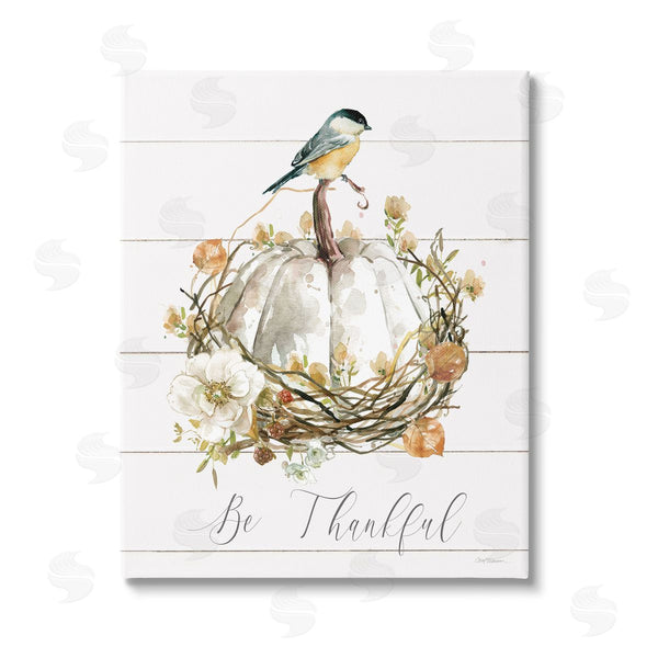 stupell industries Carol Robinson | Be Thankful Fall Florals Wall Art