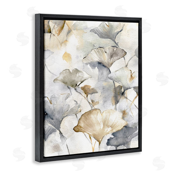 Stupell Industries Carol Robinson | Beige & Grey Gingkoes