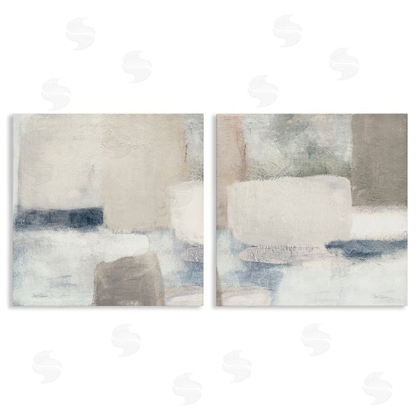 stupell industries Carol Robinson | Beige Modern Collage Shapes Wall Art