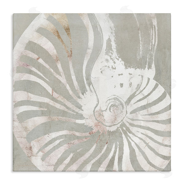 stupell industries Carol Robinson | Beige Nautilus Pattern Wall Art