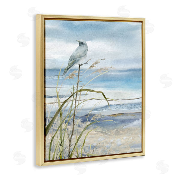 Stupell Industries Carol Robinson | Bird On Beach Shore