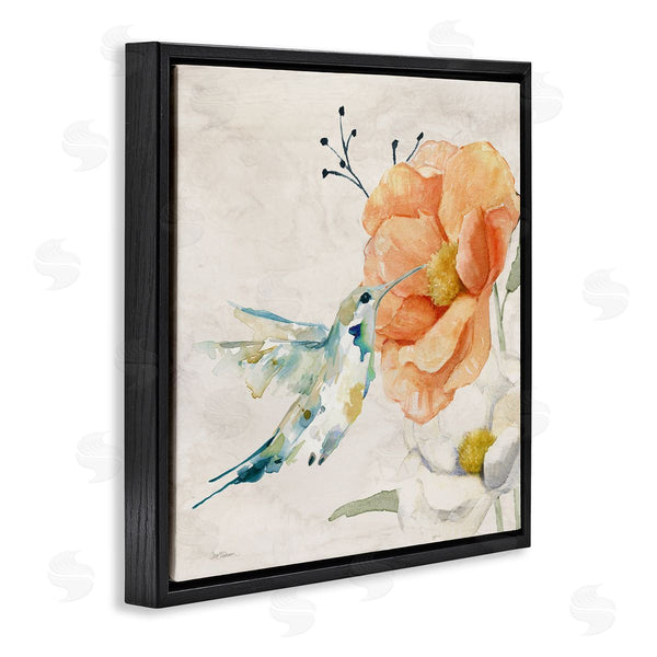 Stupell Industries Carol Robinson | Blossom & Hummingbird Wall Art