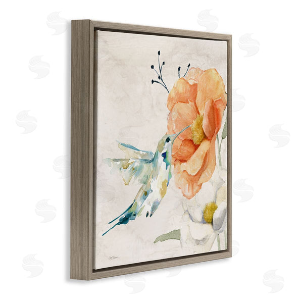 Stupell Industries Carol Robinson | Blossom & Hummingbird Wall Art