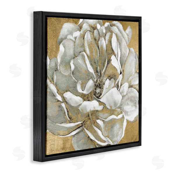 Stupell Industries Carol Robinson | Blushing White Magnolia Flower Abstract