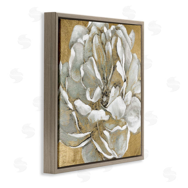 Stupell Industries Carol Robinson | Blushing White Magnolia Flower Abstract