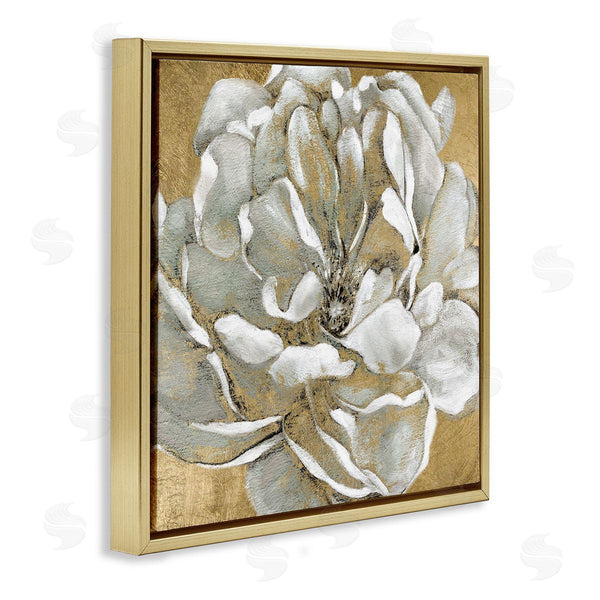 Stupell Industries Carol Robinson | Blushing White Magnolia Flower Abstract