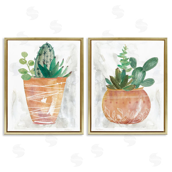 Stupell Industries Carol Robinson | Boho Cacti & Succulents