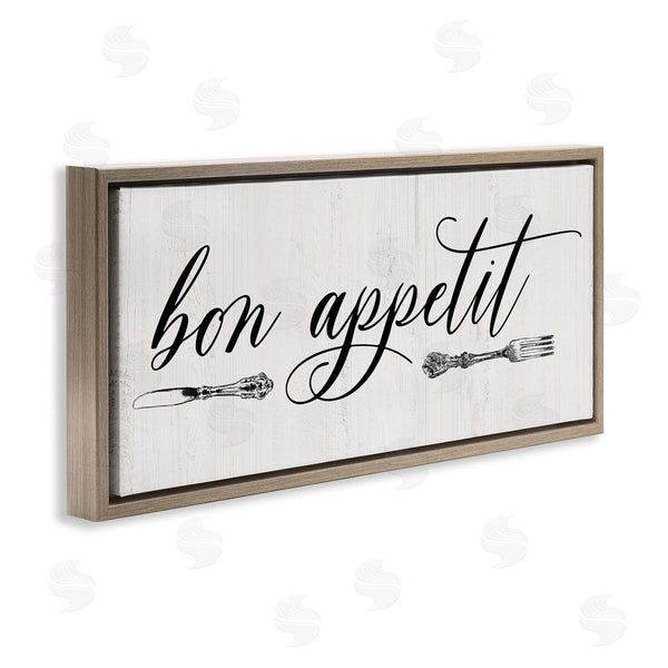 Stupell Industries Carol Robinson | Bon Appetit Vintage Cutlery Wall Art