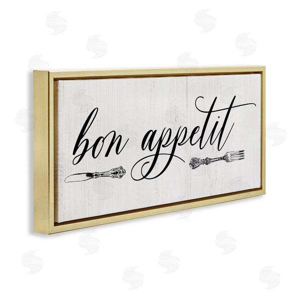 Stupell Industries Carol Robinson | Bon Appetit Vintage Cutlery Wall Art