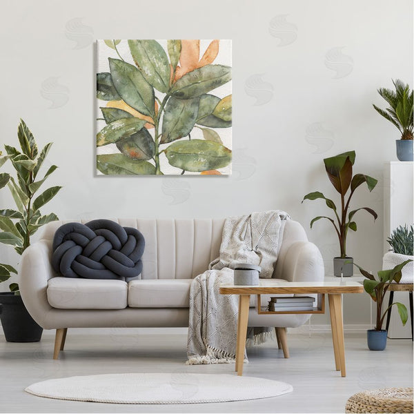 Stupell Industries Carol Robinson | Botanical Leaves Watercolor Plant Wall Art