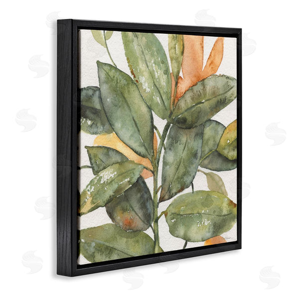 Stupell Industries Carol Robinson | Botanical Leaves Watercolor Plant Wall Art