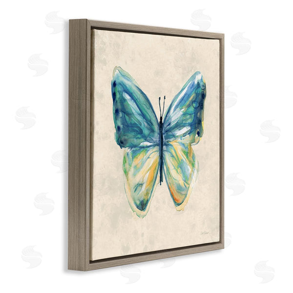 Stupell Industries Carol Robinson | Bright Watercolor Butterfly